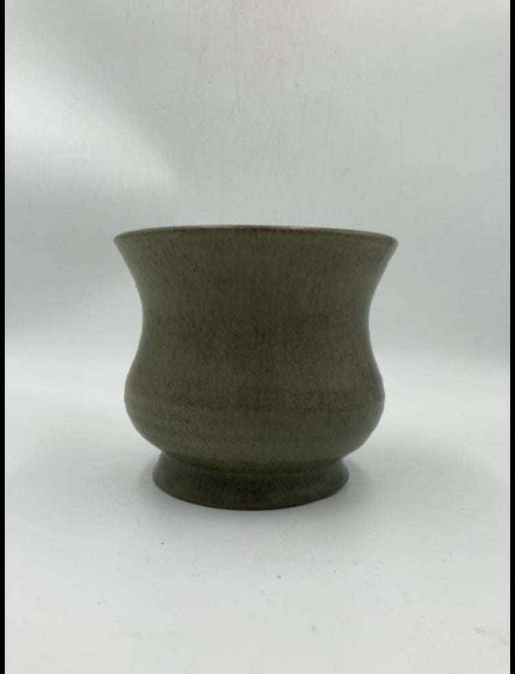 Grøn keramik vase